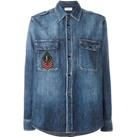 ysl military patch shirt|YSL's top picks.